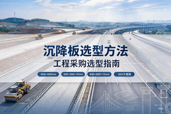 石柱沉降板选择方法