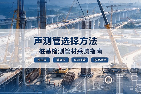石柱声测管选型标准