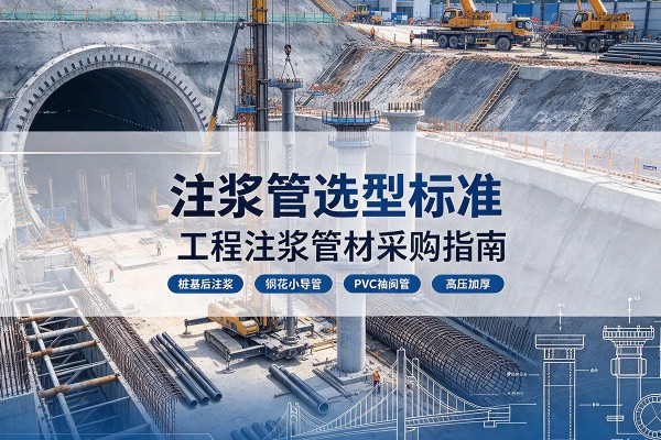 石柱注浆管选型标准